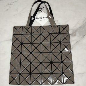 Bao Bao Issey Miyake Lucent Tote. Charcoal grey.